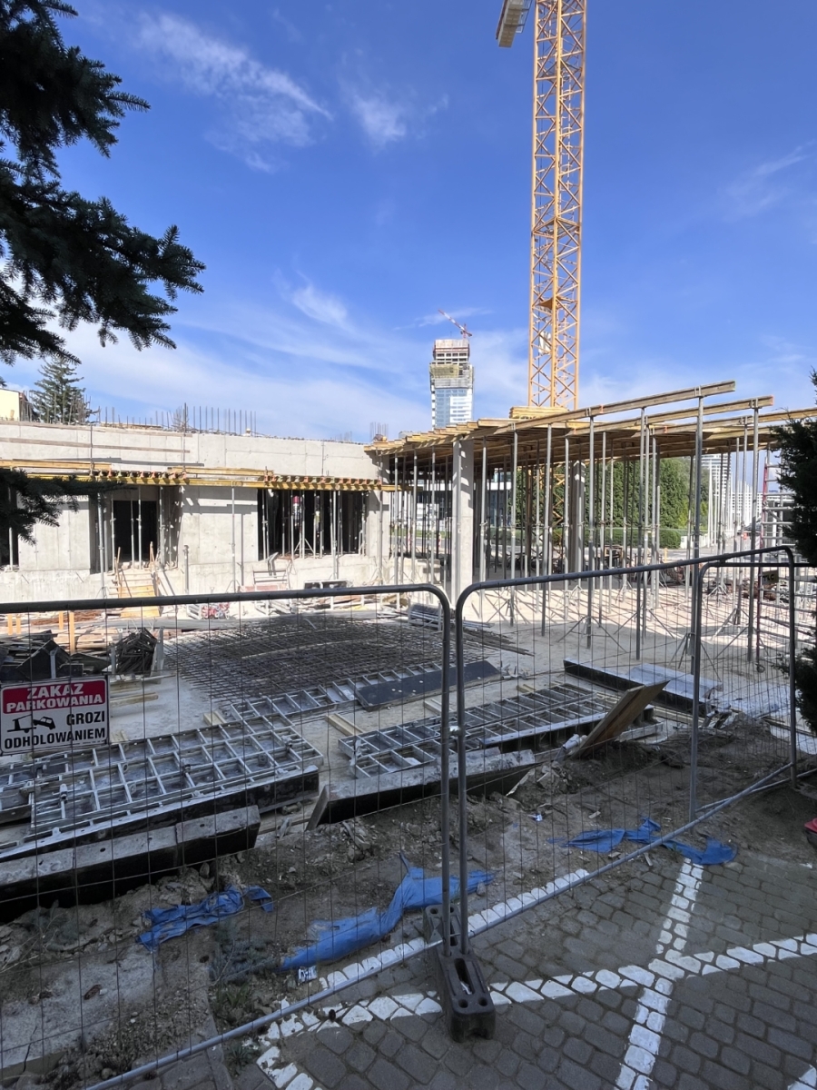 Budowa Capital Towers Residence przy skrzyżowaniu ulic Lenartowicza i Podpromie [SIERPIEŃ 2023]
